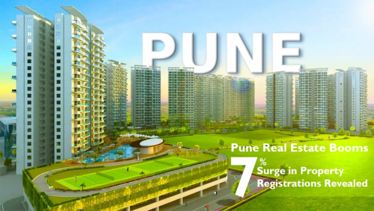 Read more about the article Pune Real Estate Booms: 7% Surge in Property Registrations Revealed 